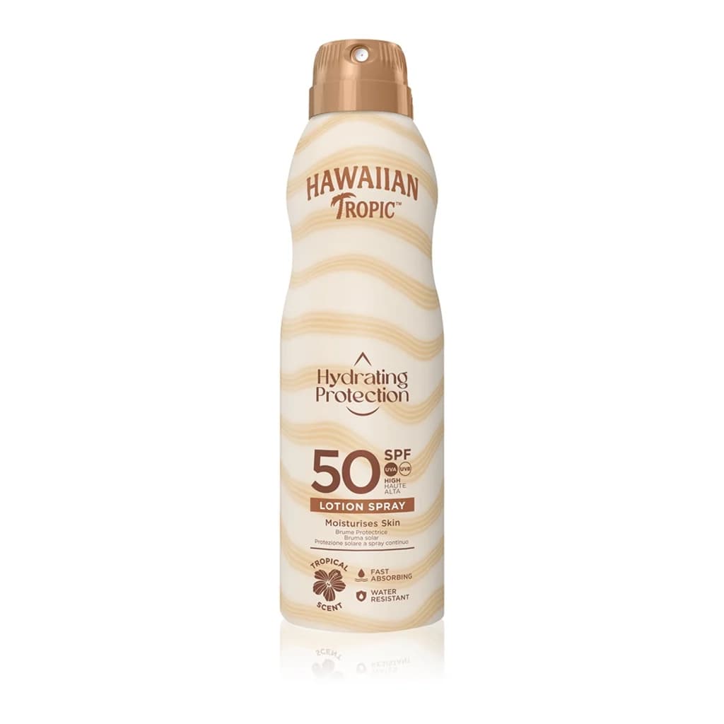 Hawaiian Tropic Hydrating Protection Lotion Spray SPF50