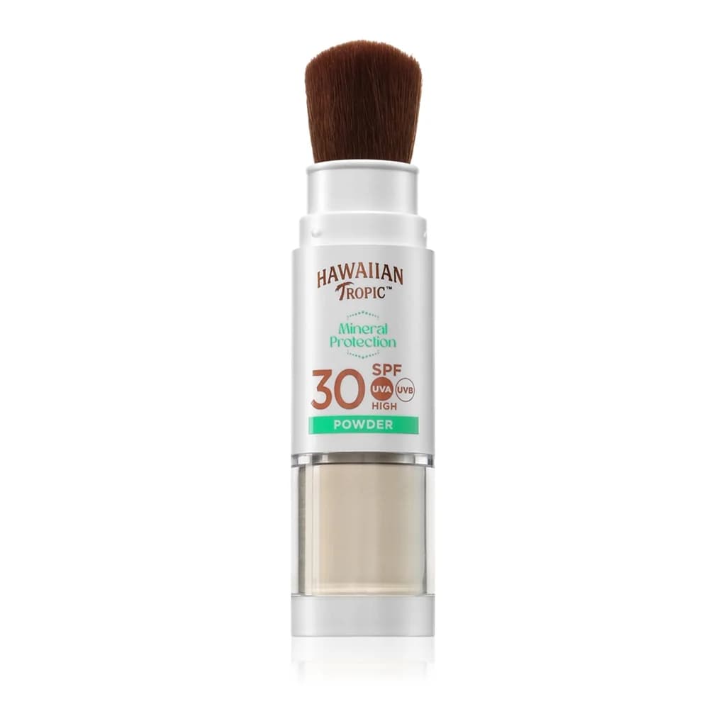 Hawaiian Tropic Mineral Protection Powder Brush SPF30
