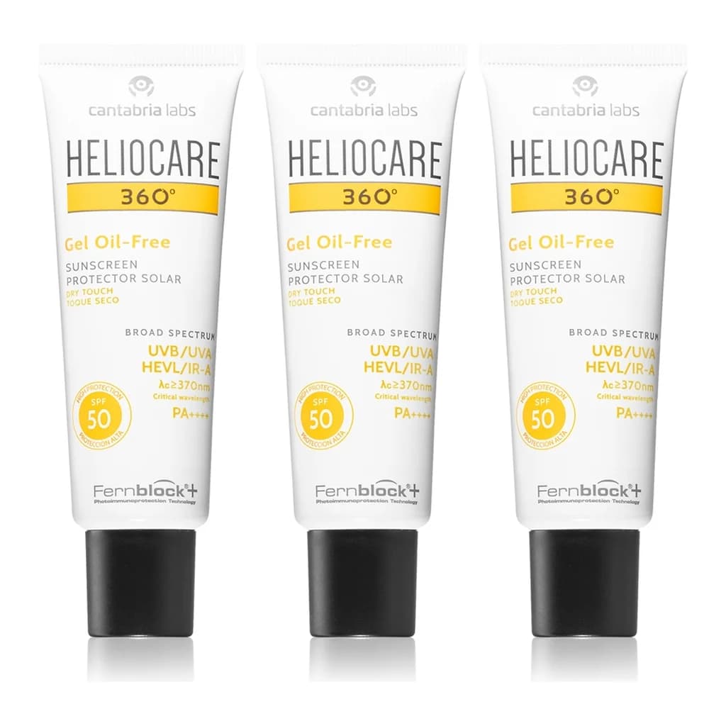Heliocare 360° Gel Oil-Free sunscreen gel SPF50