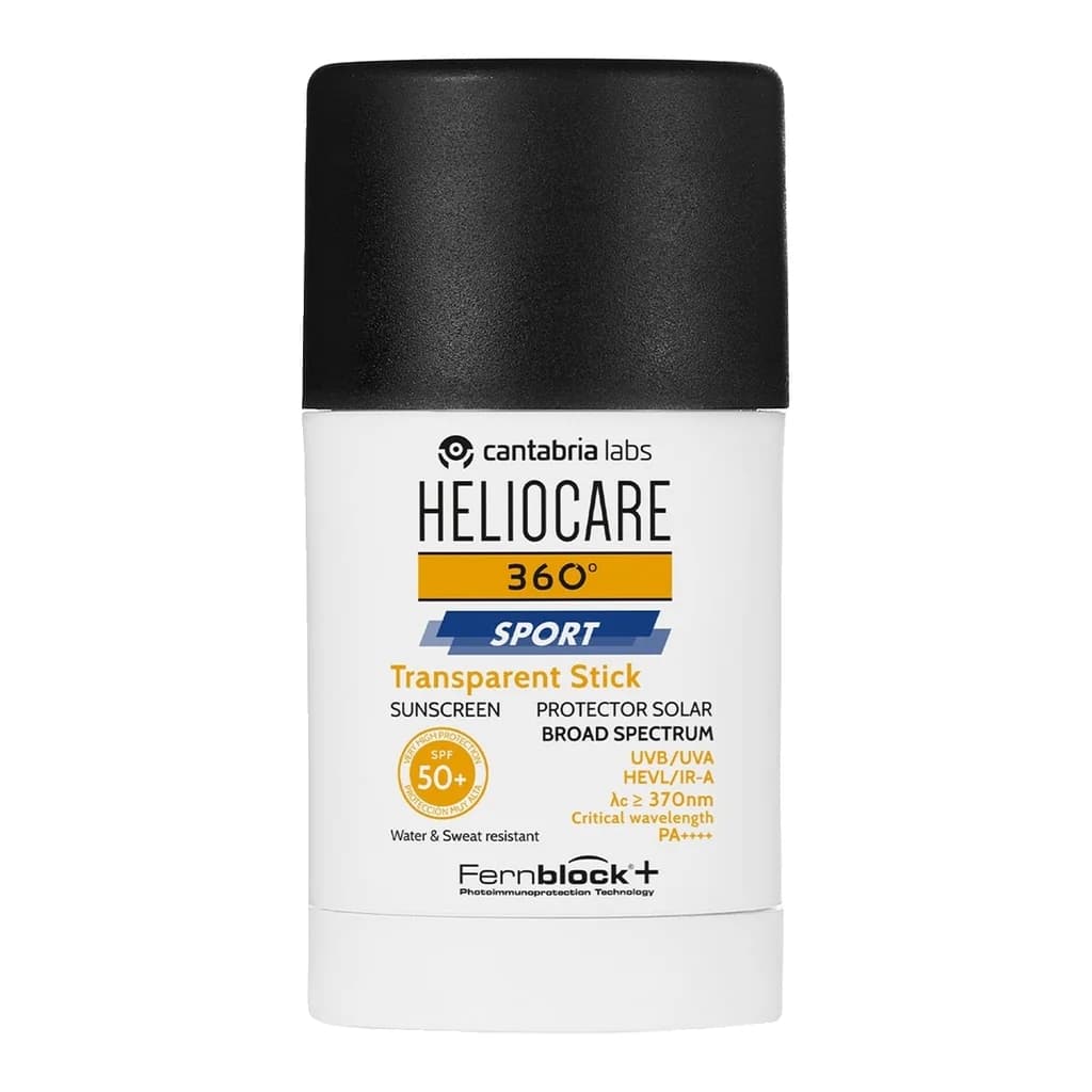 Heliocare 360° Sport Transparent Stick SPF50