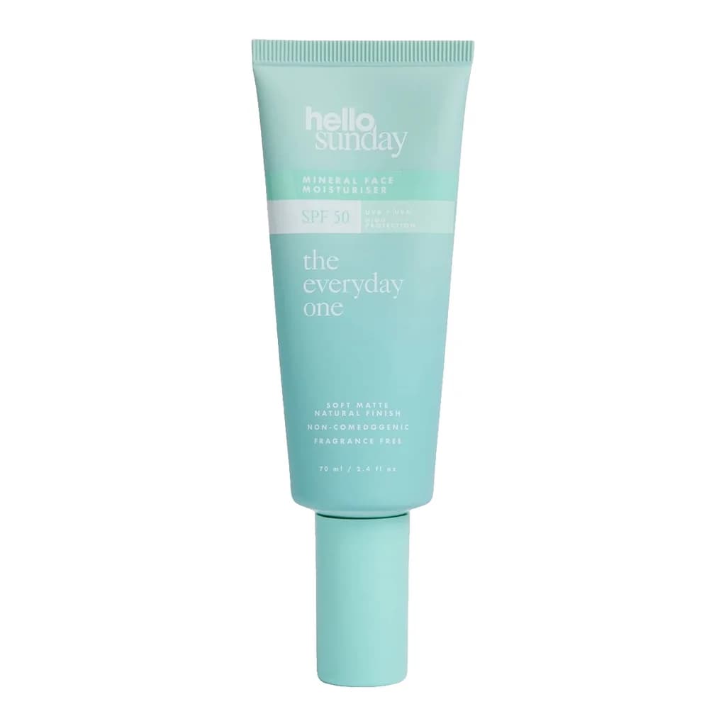 Hello Sunday The Everyday One Non-Nomodogenic Mineral Face Moisturiser SPF50