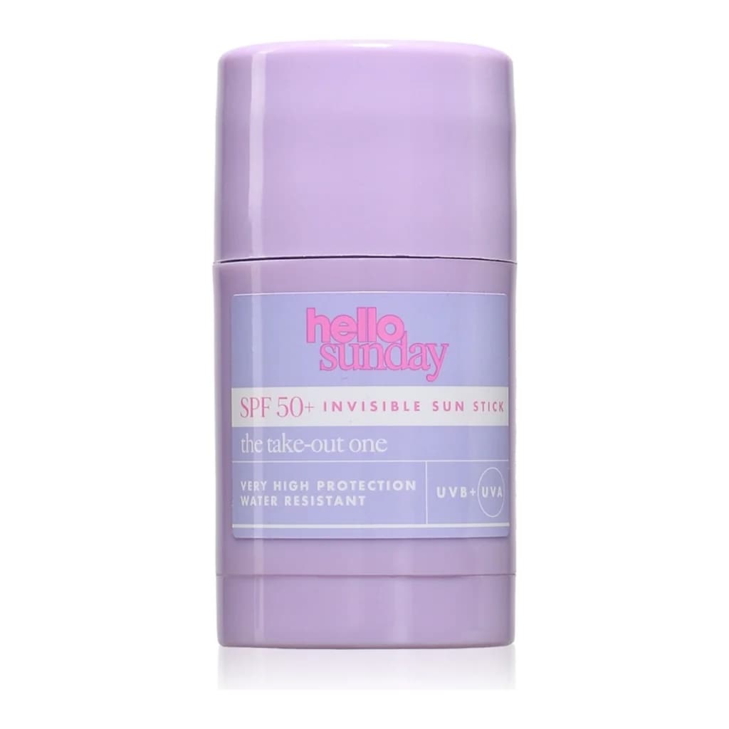 Hello Sunday the take-out one invisible sun stick protective moisturising stick SPF50+