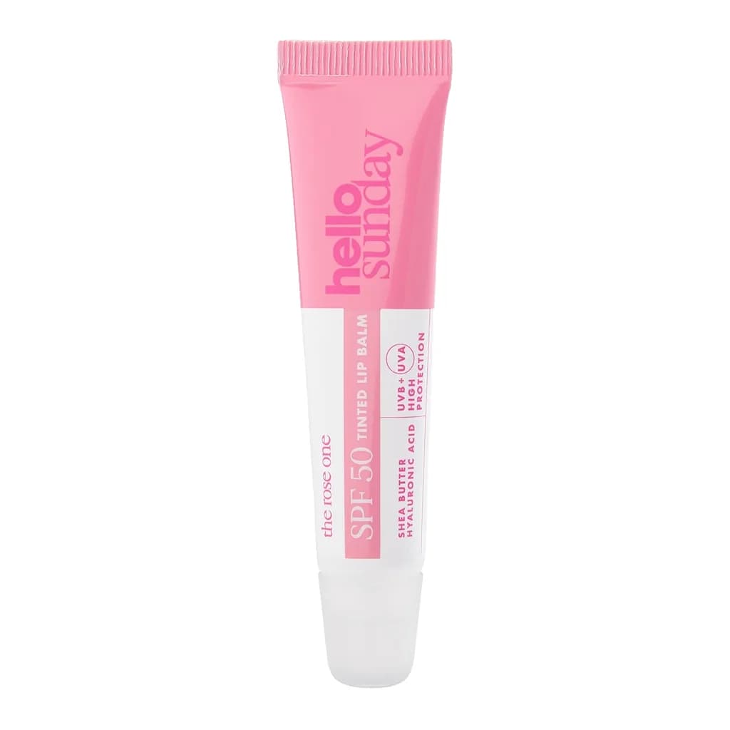 Hello Sunday Tinted Lip Balm Rose SPF50