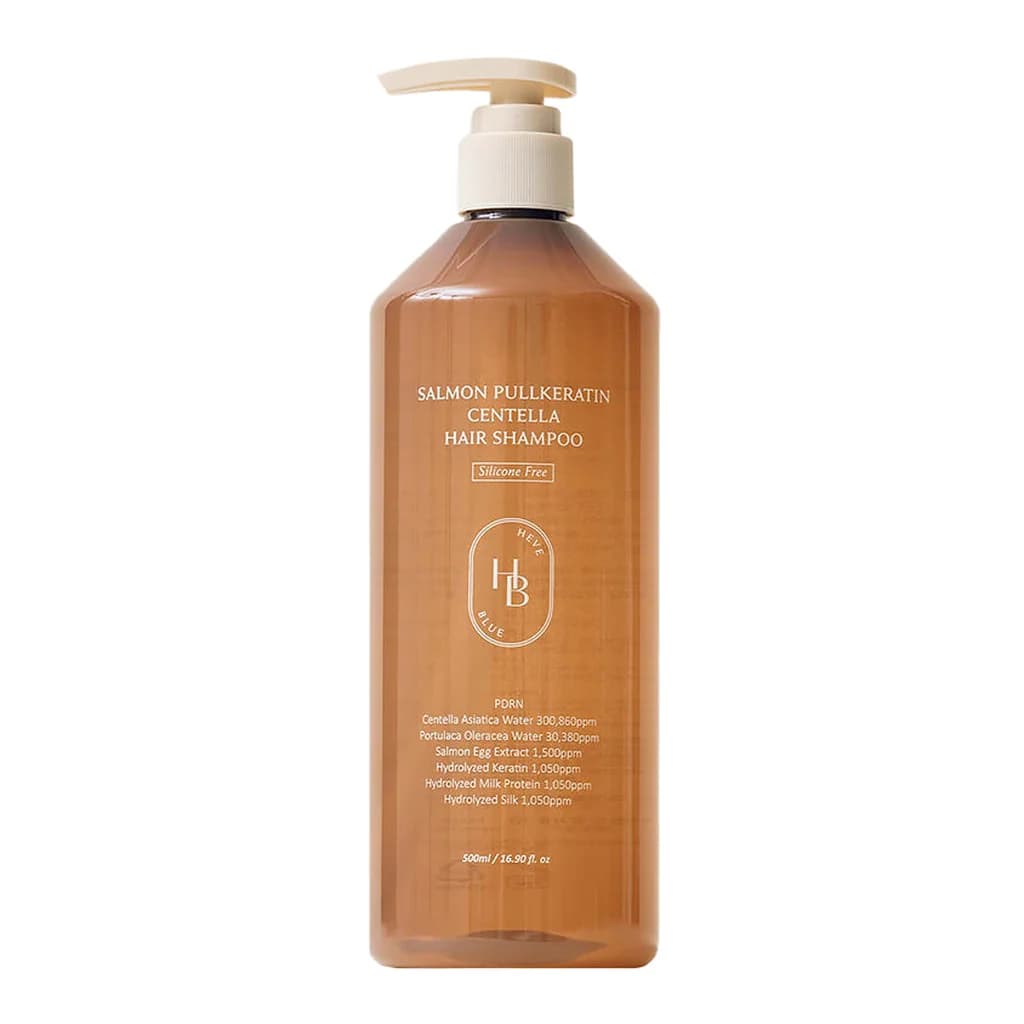 HEVEBLUE Salmon Pullkeratin Centella Hair Shampoo