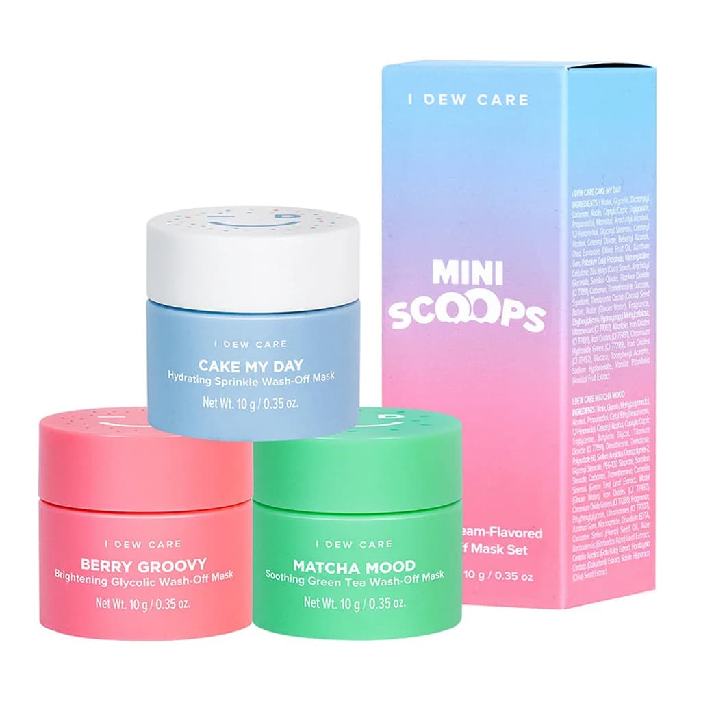 I Dew Care Mini Scoops Ice Cream Flavored Wash-Off Masks