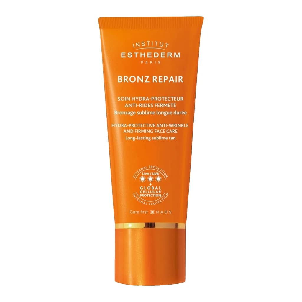 Institut Esthederm Bronz Repair Wrinkles' Smoothing and Firming UVA/UVB Face Cream with Strong Sun Protection