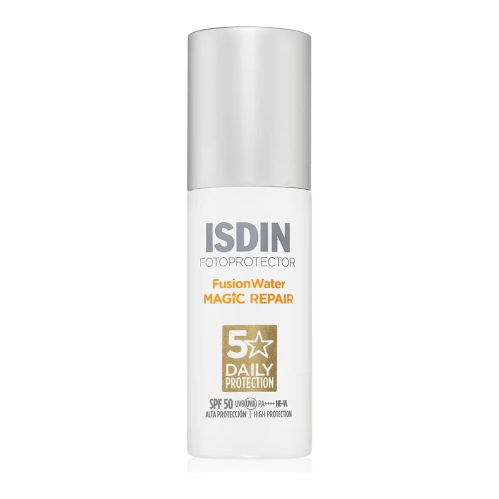ISDIN Fotoprotector FusionWater Magic Repair protection fluid to protect from the sun