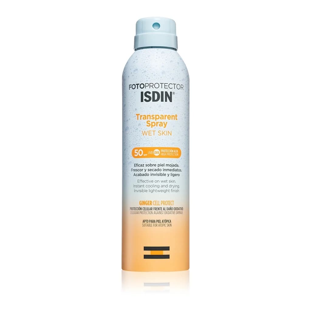 ISDIN Transparent Spray Wet Skin SPF50