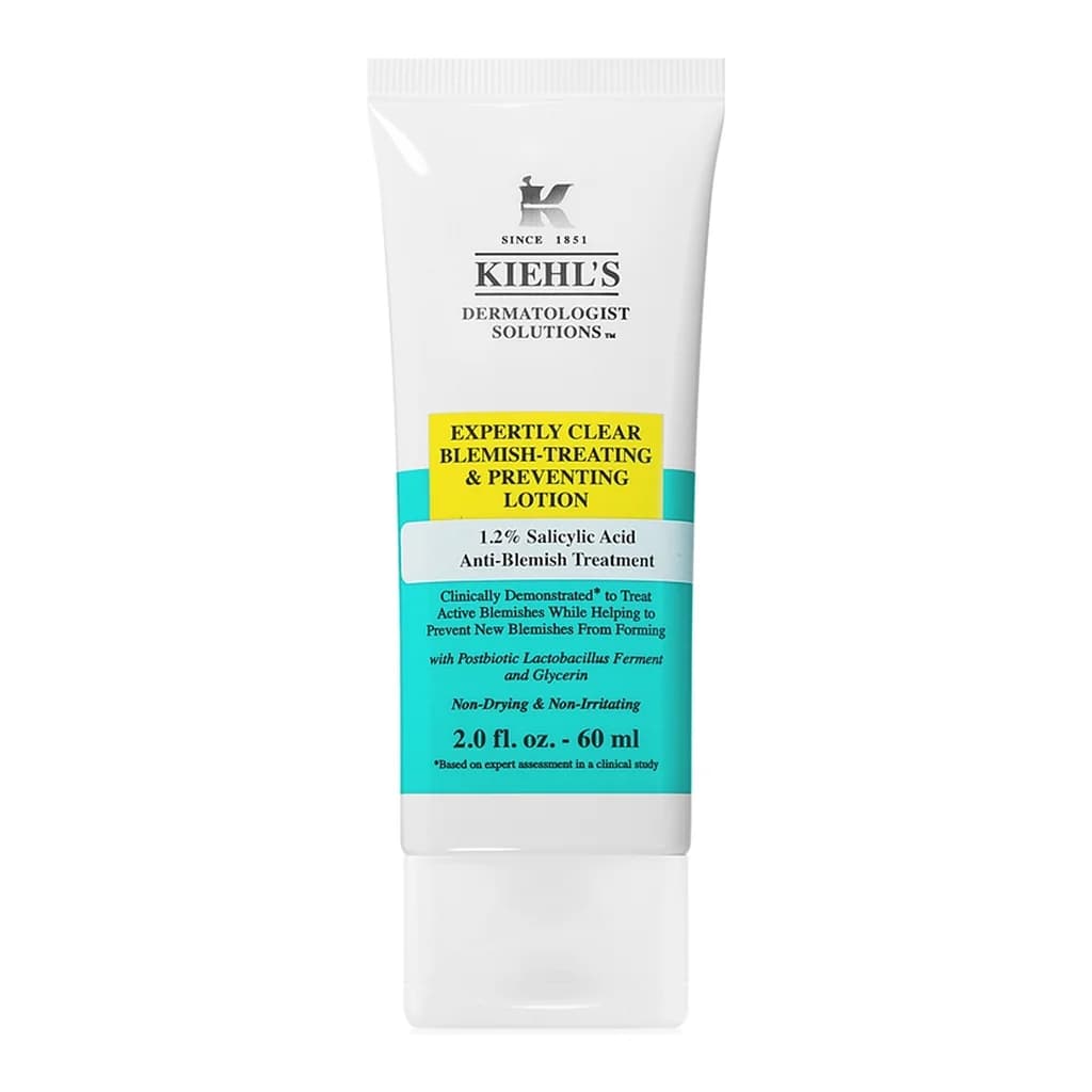 Kiehl's Dermatologist Solutions Expertly Clear Blemish-Treating & Preventing Lotion face cream for acne-prone skin
