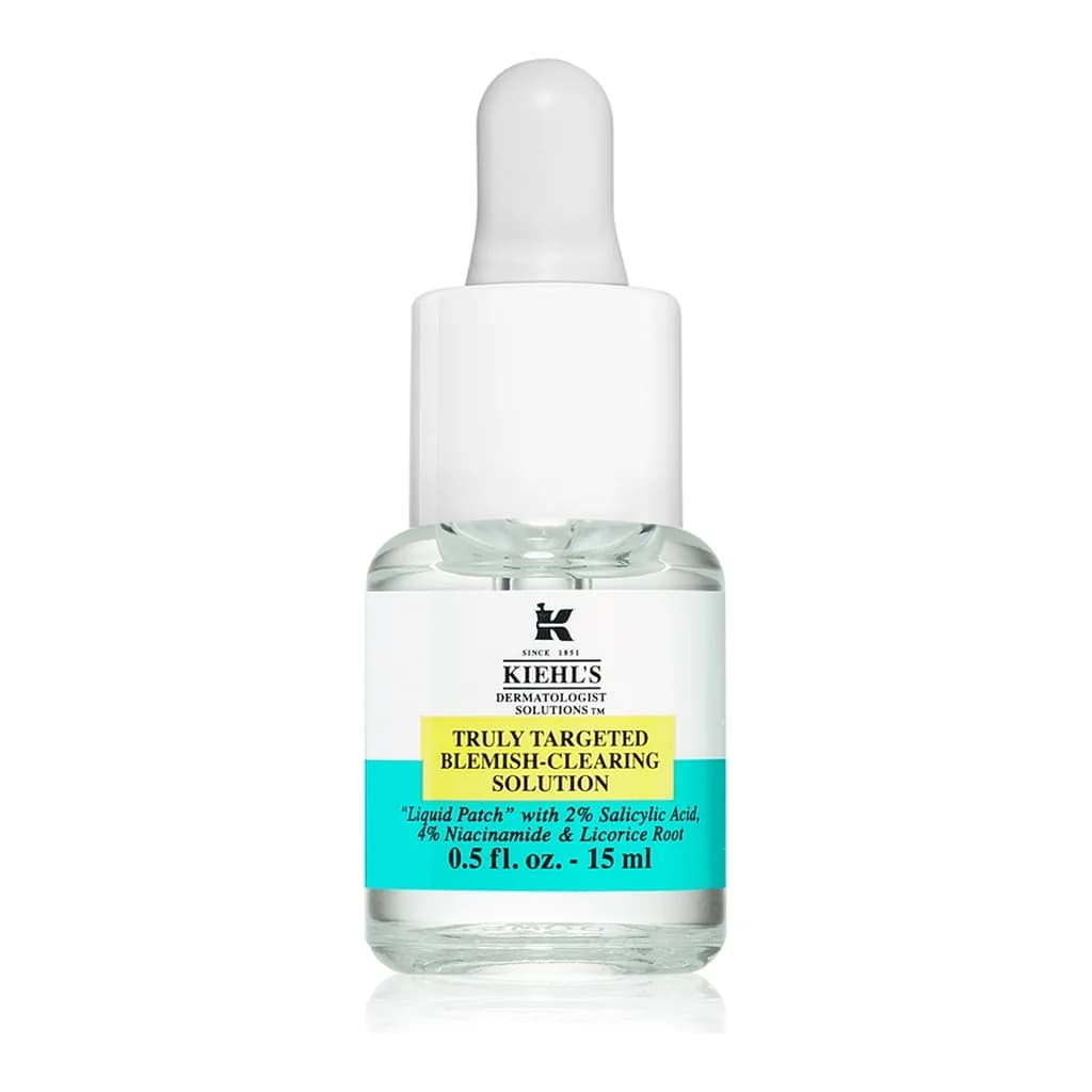 Kiehl's Dermatologist Solutions Truly Targeted Blemish-Clearing Solution serum for acne-prone skin