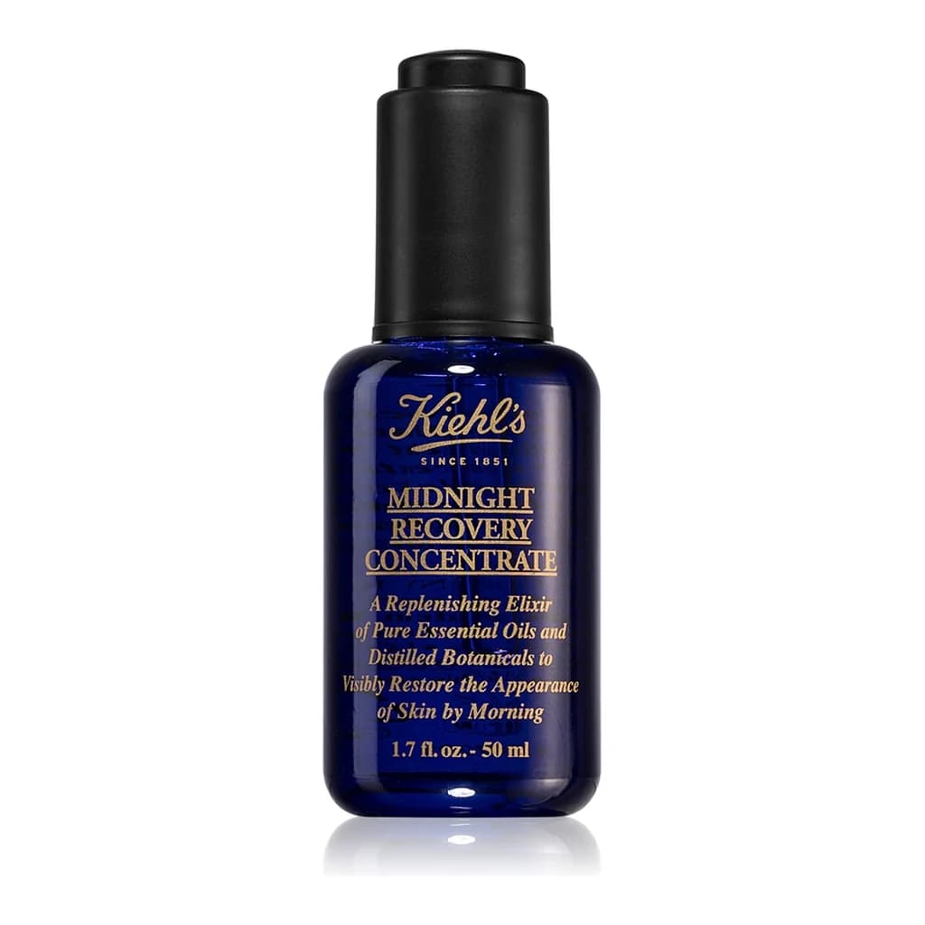 Kiehl's Midnight Recovery Concentrate regenerating night serum for all skin types including sensitive