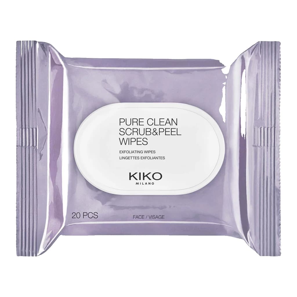 KIKO Milano Pure Clean Scrub & Peel Wipes