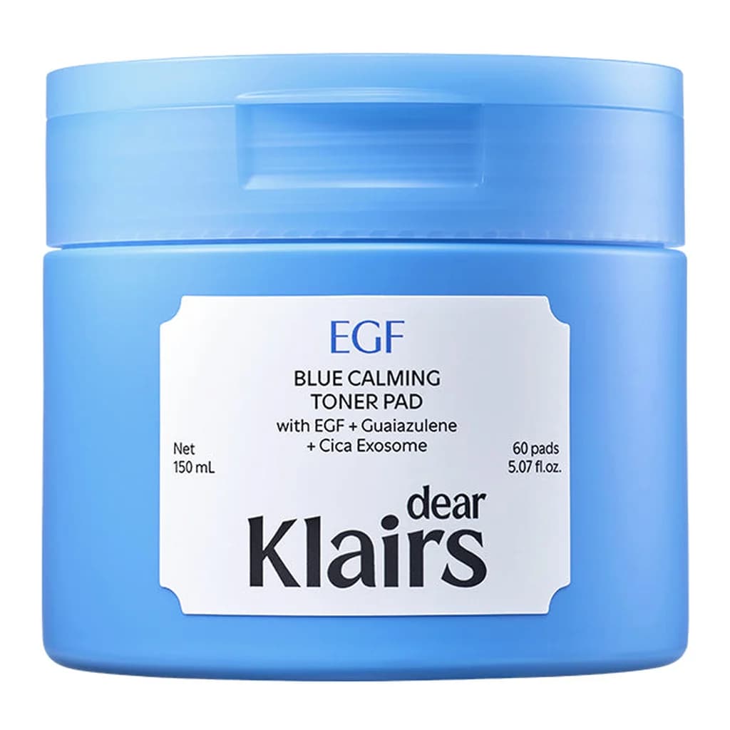 Klairs EGF Blue Calming Toner Pad