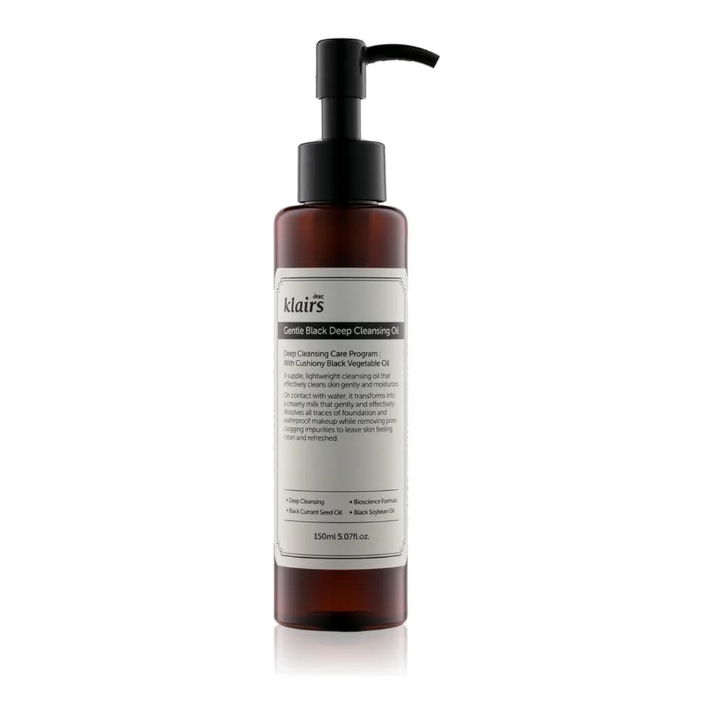 Klairs Gentle Black Deep Cleansing Oil