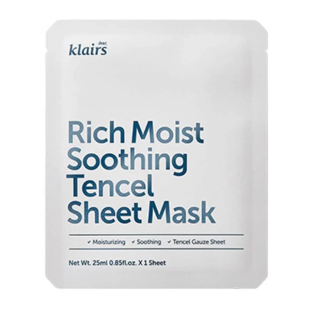 Klairs Rich Moist Soothing Tencel Sheet Mask