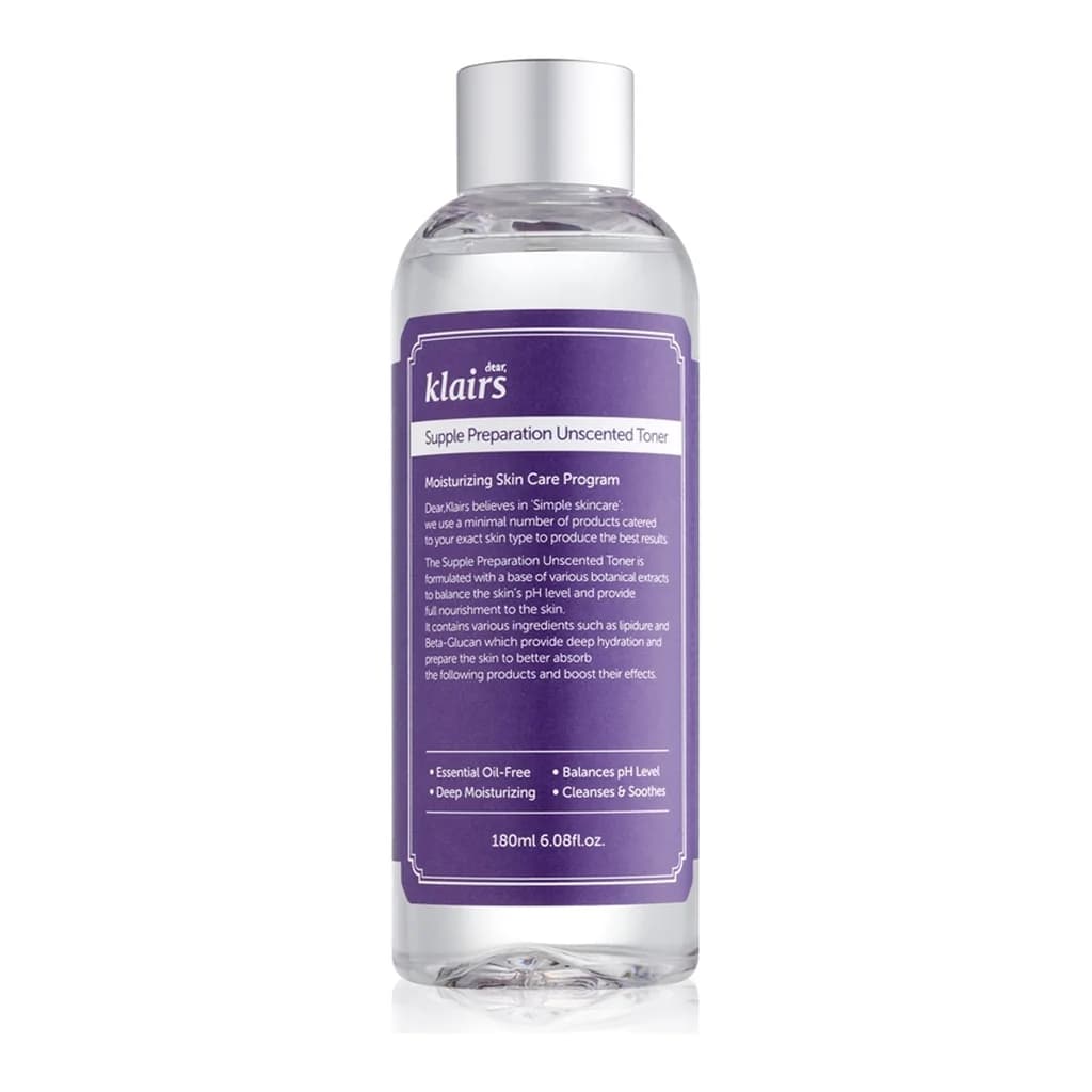 Klairs Supple Preparation Unscented Toner