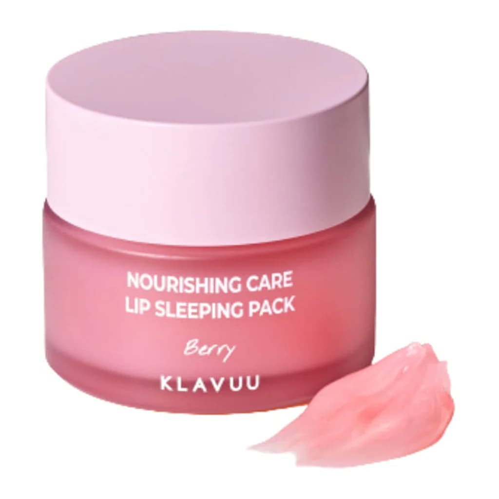 KLAVUU Nourishing Care Lip Sleeping Pack Berry