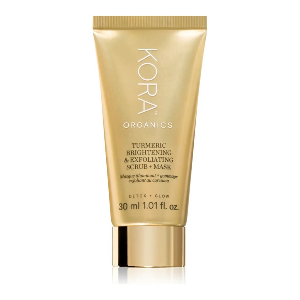 KORA Organics Turmeric Brightening & Exfoliating Scrub + Mask