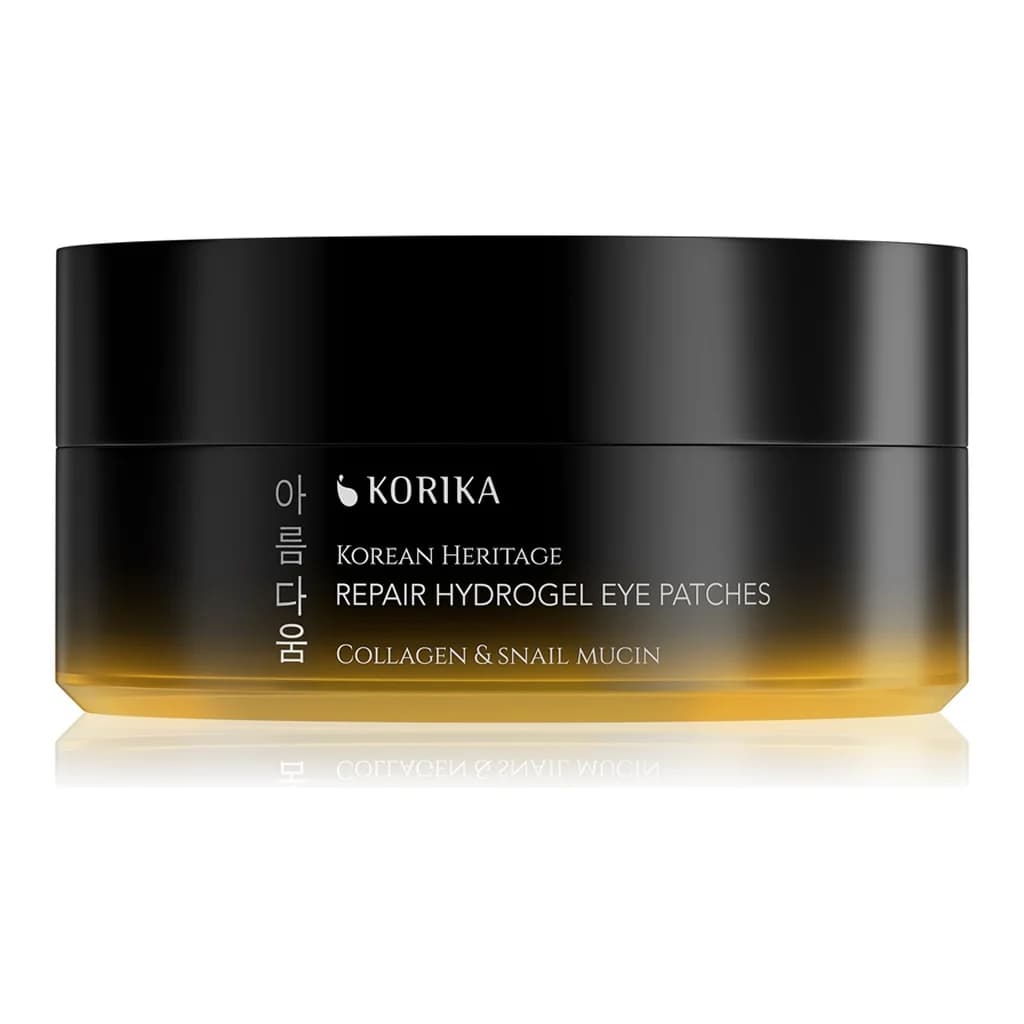 KORIKA Korean Heritage Collagen & Snail Mucin Repair Hydrogel Eye Patches hydrogel pads