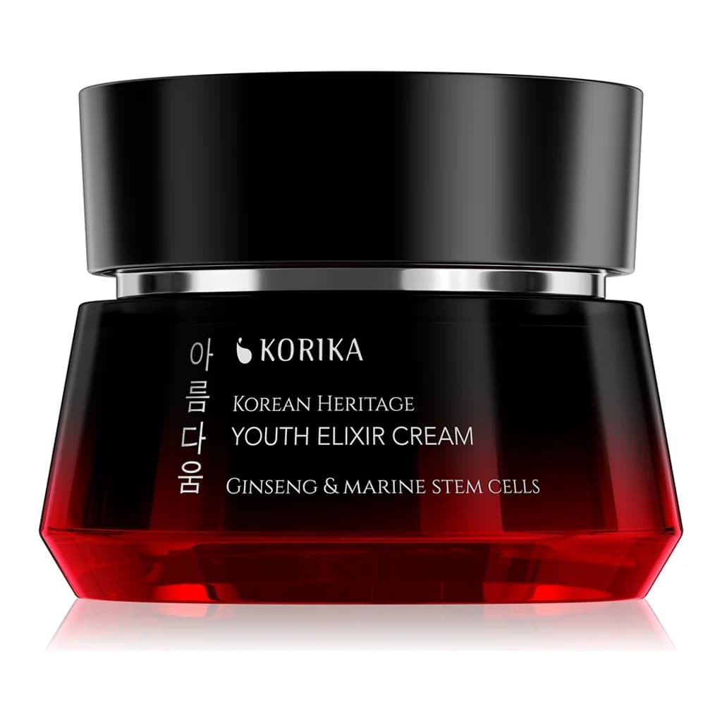 KORIKA Korean Heritage Ginseng & Marine Stem Cells Youth Elixir Cream nourishing antioxidant cream for skin rejuvenation