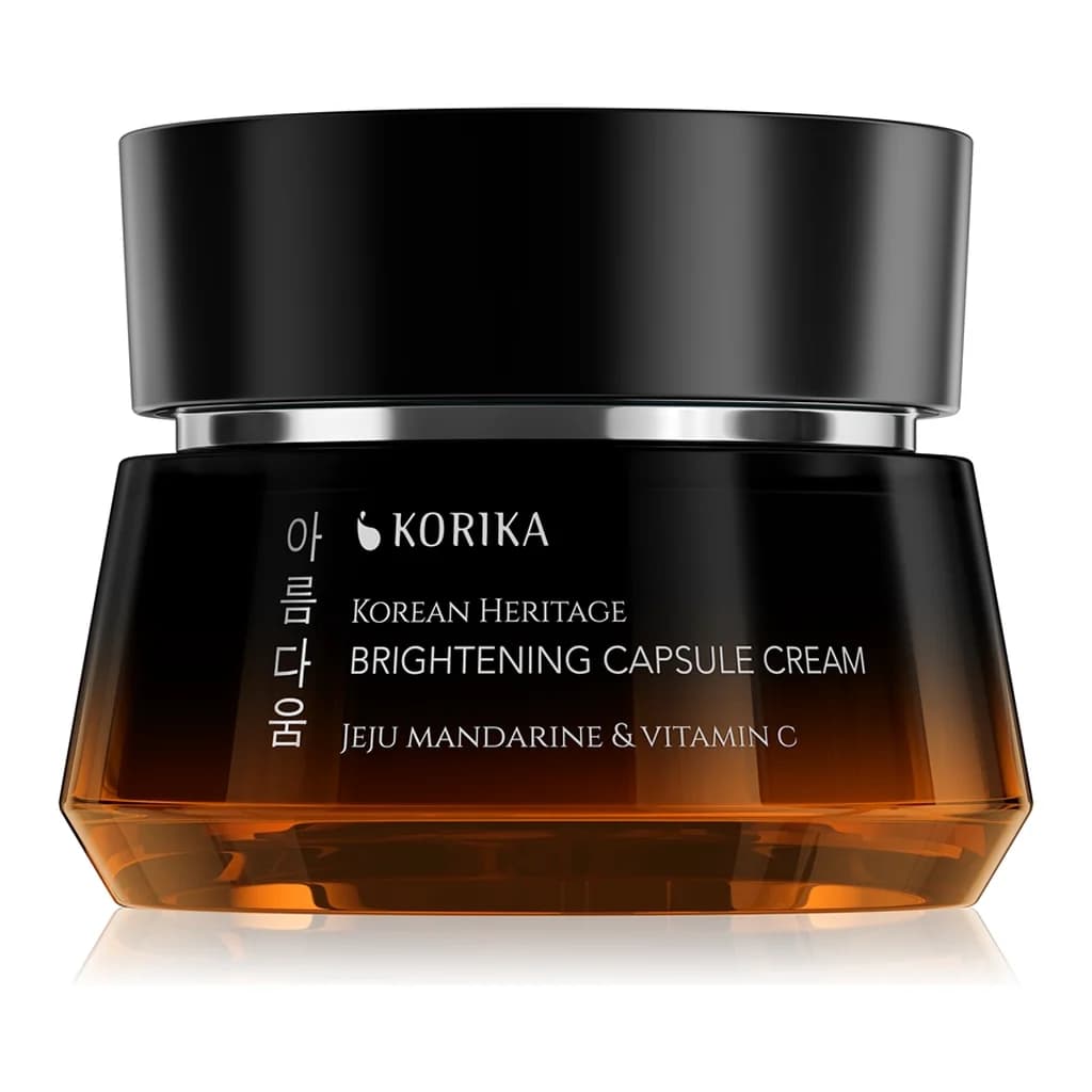 KORIKA Korean Heritage Jeju Mandarine & Vitamin C Brightening Capsule Cream brightening cream with vitamin C