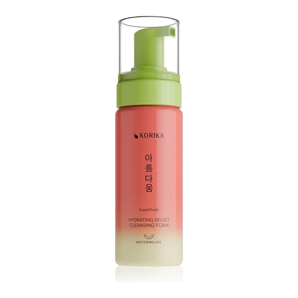 KORIKA SuperFruits Hydrating Velvet Cleansing Foam hydrating cleansing foam