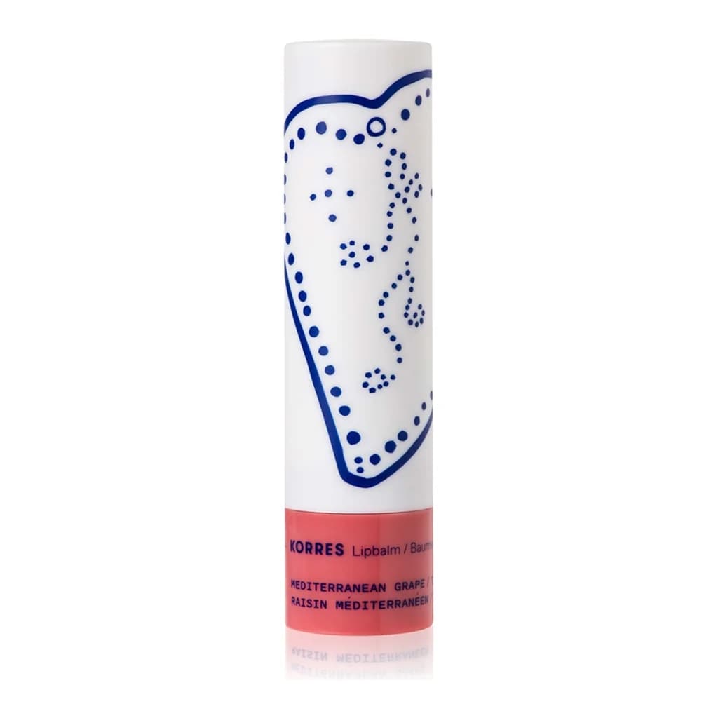 Korres Mediterranean Grape tinted lip balm with moisturising effect