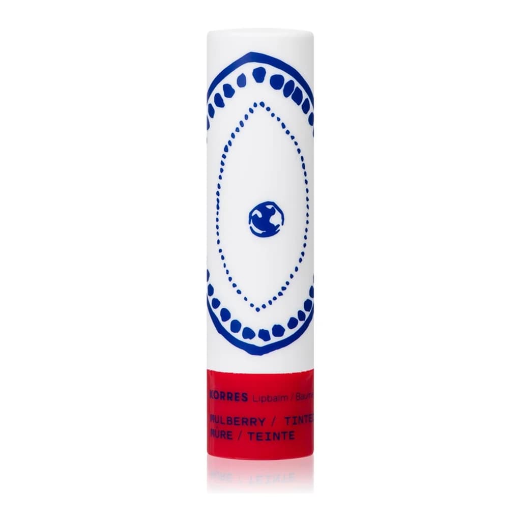 Korres Mulberry tinted lip balm with moisturising effect