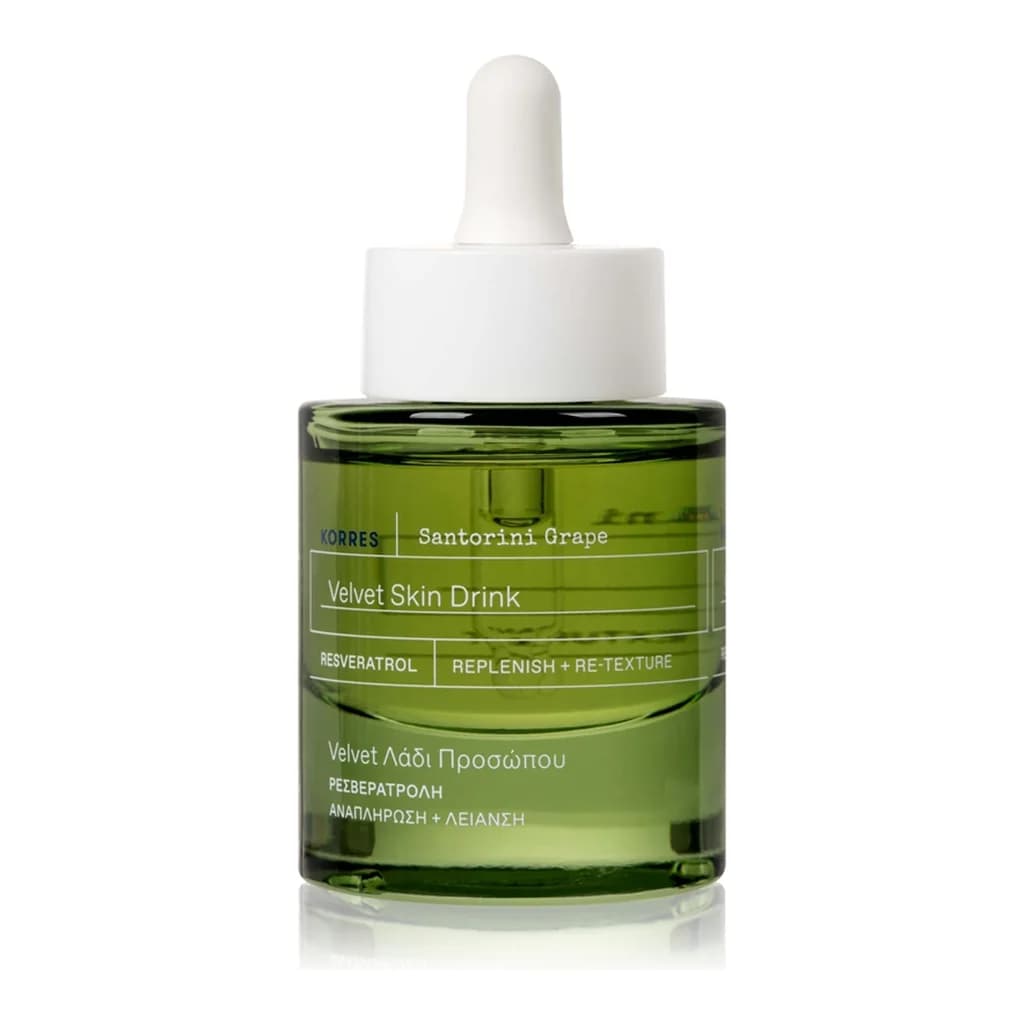 Korres Santorini Grape antioxidant serum to treat skin imperfections