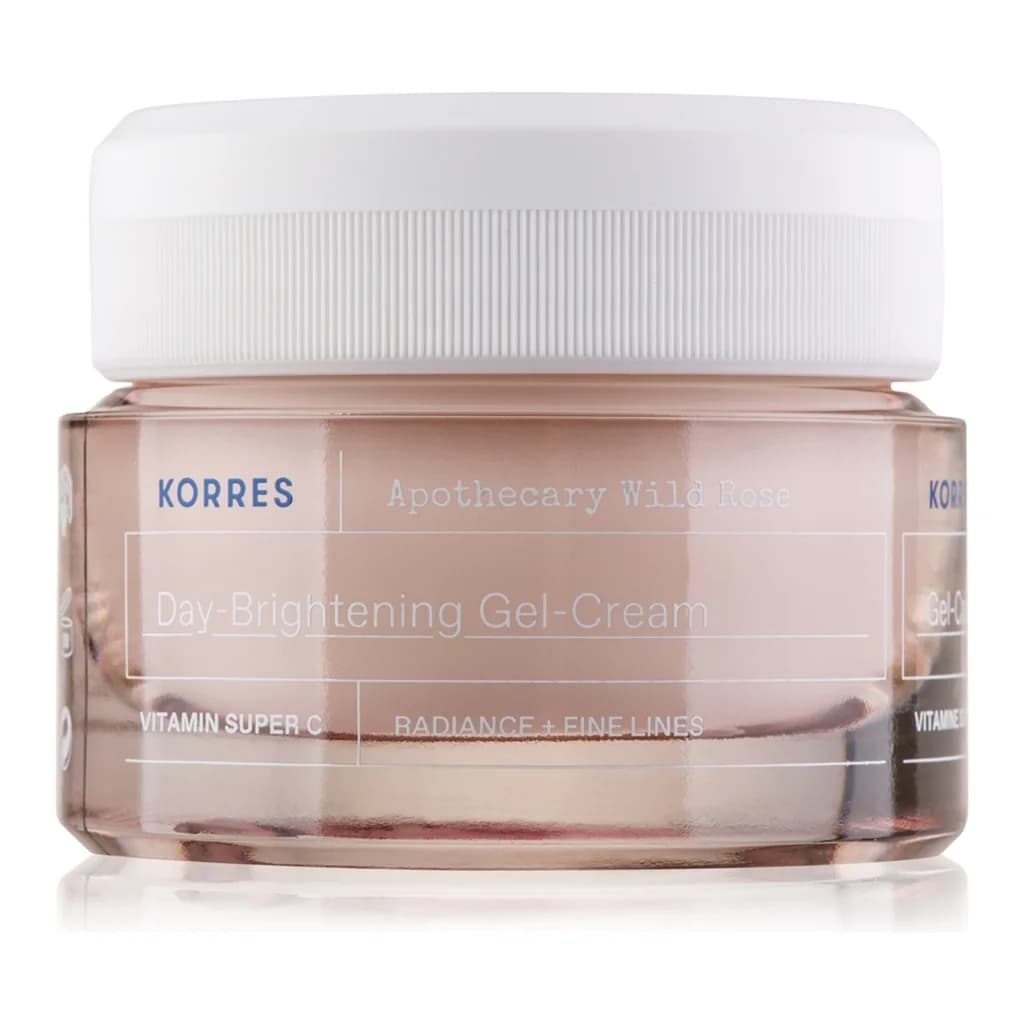 Korres Wild Rose moisturising gel cream with a brightening effect