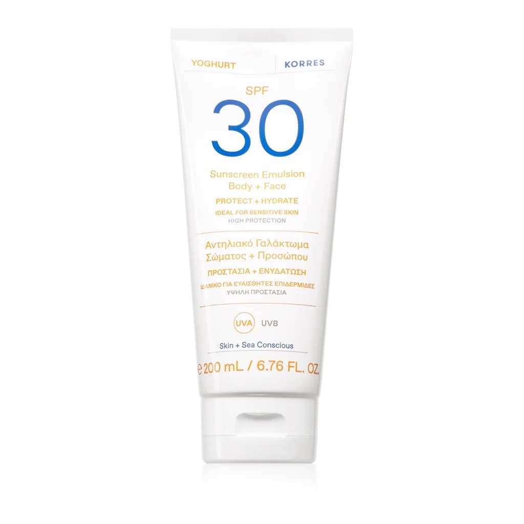 Korres Yoghurt Sunscreen SPF30