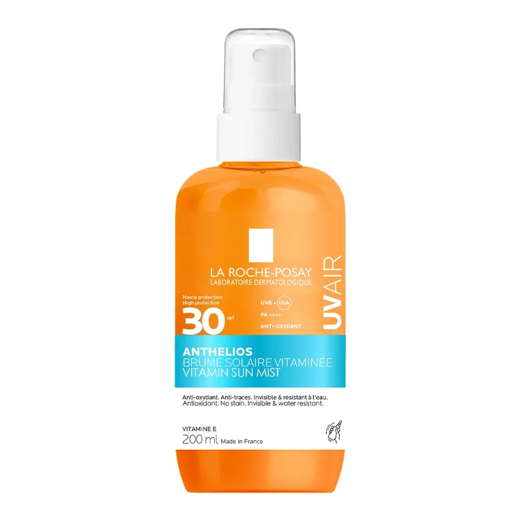La Roche-Posay La Roche Posay Anthelios UVAIR Vitamin Sun Mist, High UV Protection, With Vitamin E & Hyaluronic Acid, SPF30