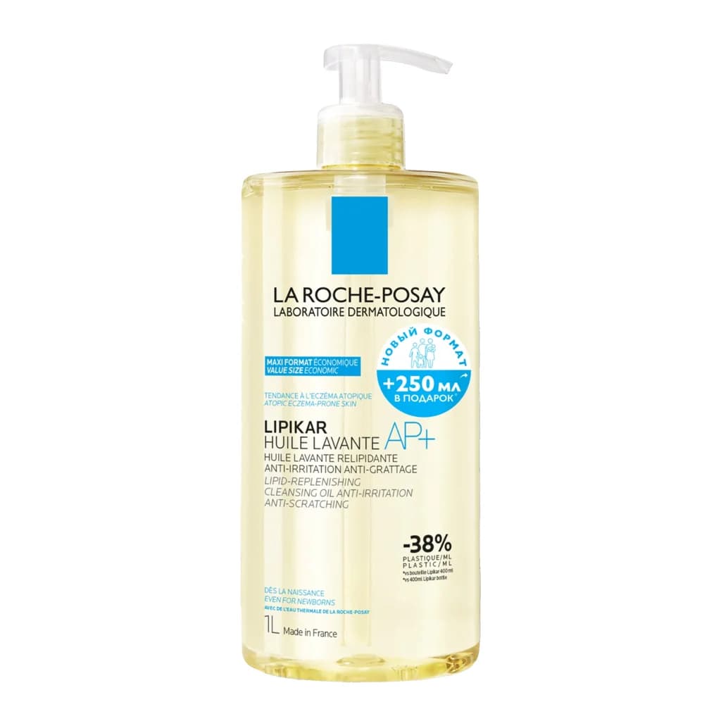 La Roche-Posay Lipikar Cleansing Oil AP+ for Dry, Itchy Skin