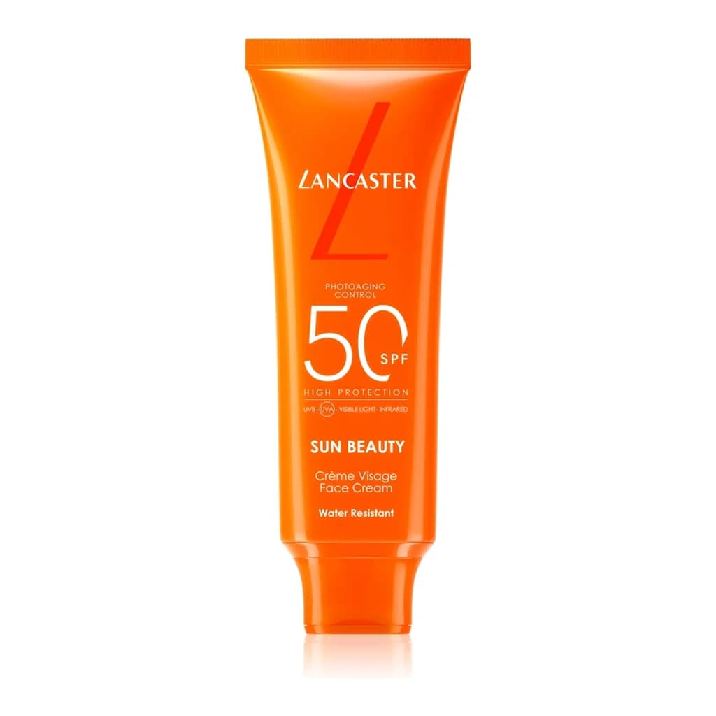 Lancaster Sun Beauty Face Cream facial sunscreen SPF50