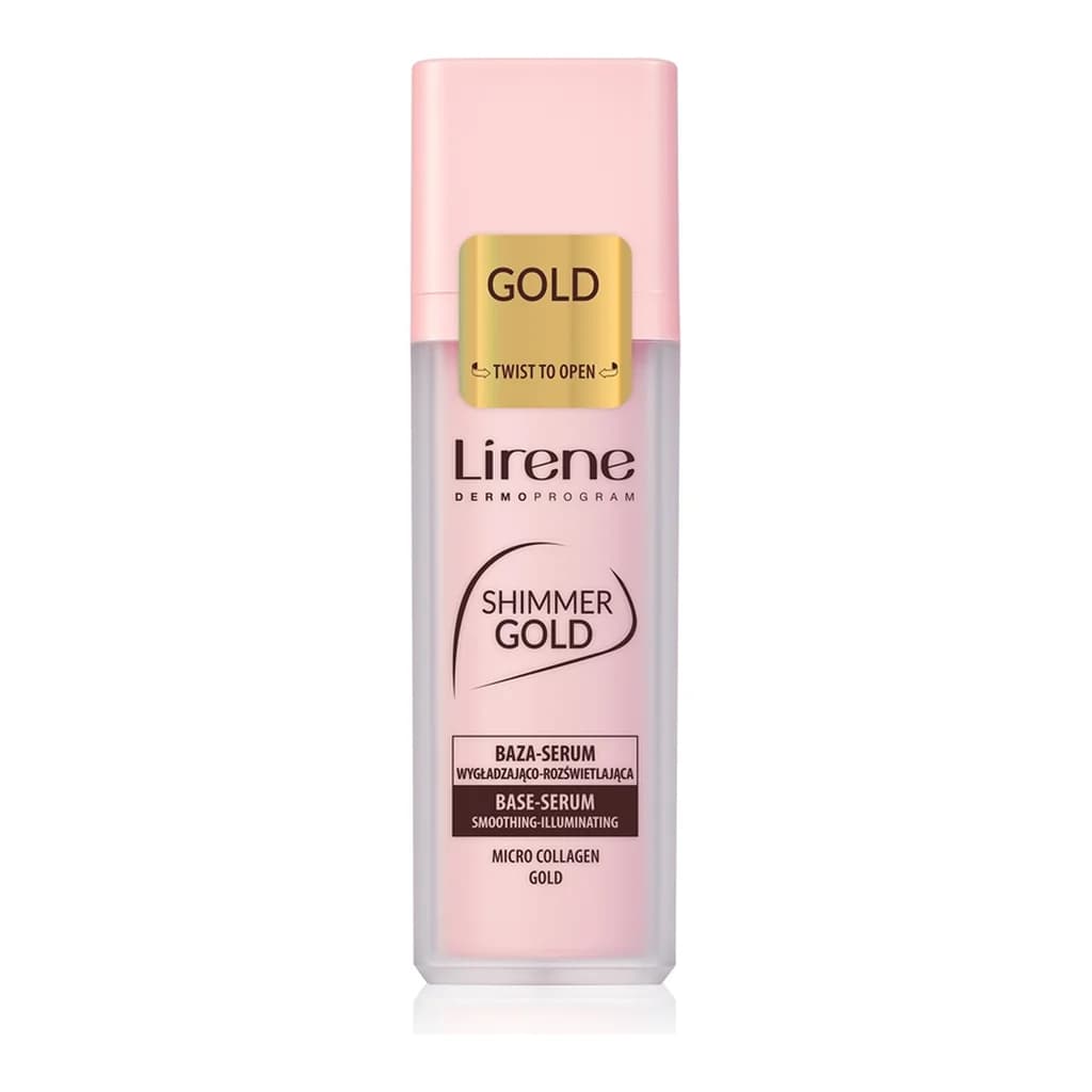 Lirene Base Shimmer Gold brightening primer serum