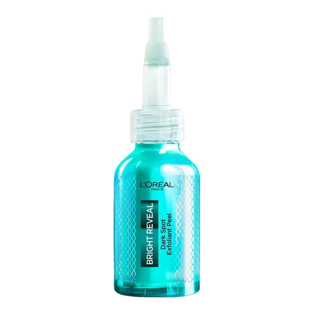 L’Oréal Paris Bright Reveal Dark Spot Exfoliant Peel for Face 25% AHA + BHA + PHA and Niacinamide