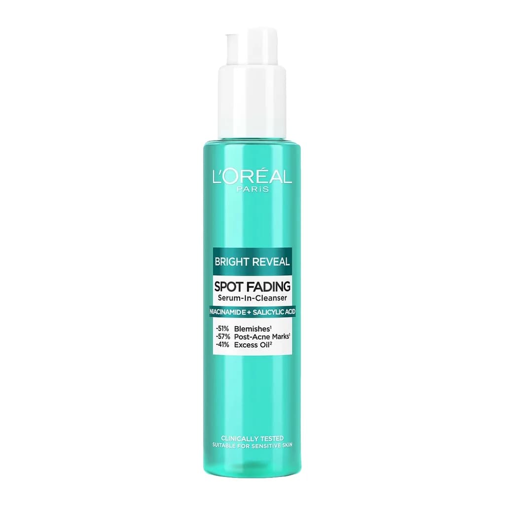 L’Oréal Paris Bright Reveal Spot Fading Serum-in-Cleanser with Niacinamide and Salicylic Acid