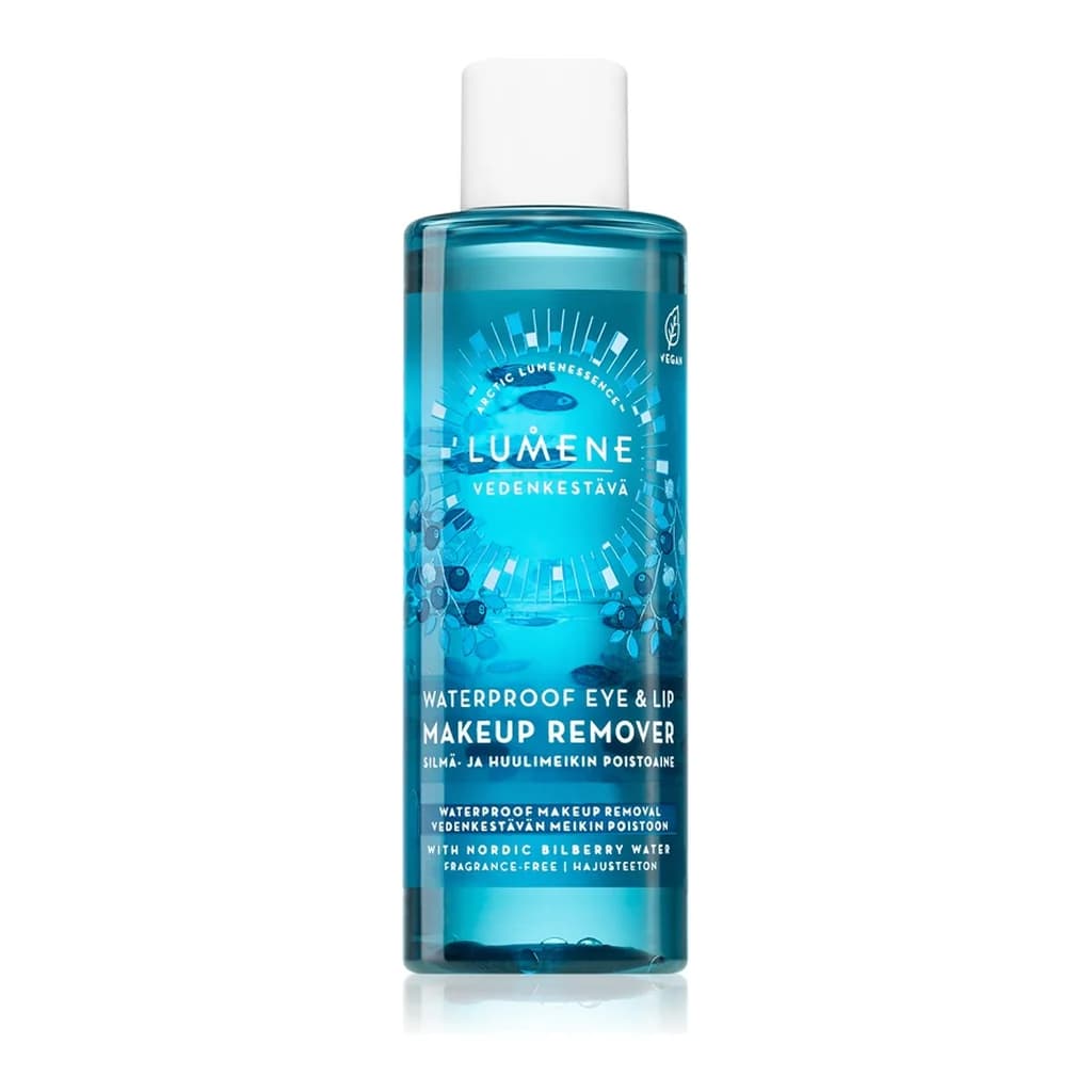 Lumene VEDENKESTÄVÄ bi-phase waterproof makeup remover for eyes and lips