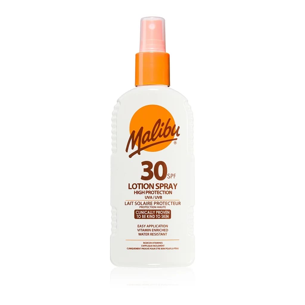 Malibu Lotion Spray High Protection SPF30