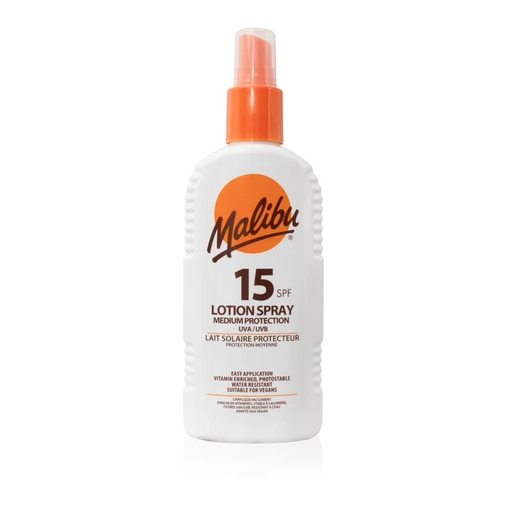 Malibu Lotion Spray Medium Protection SPF15