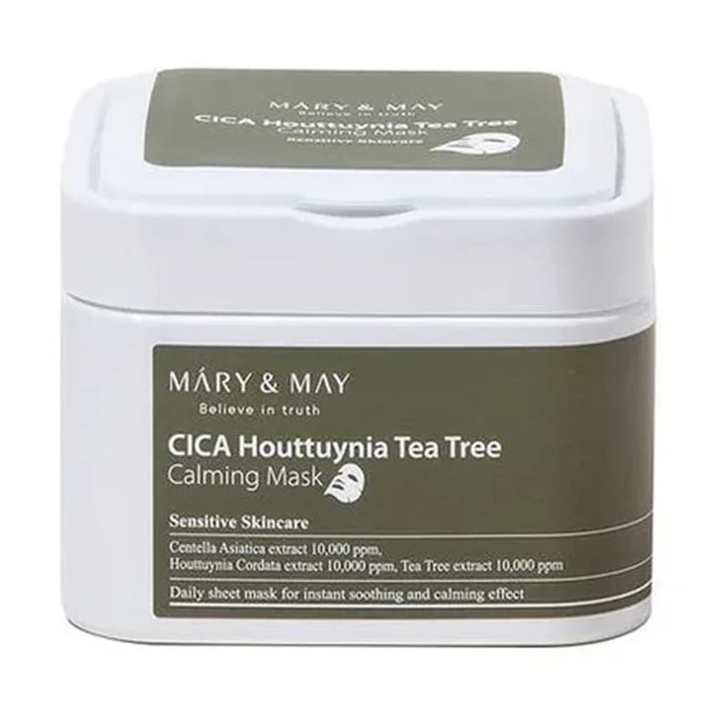 Mary&May CICA Houttuynia Tea Tree Calming Mask