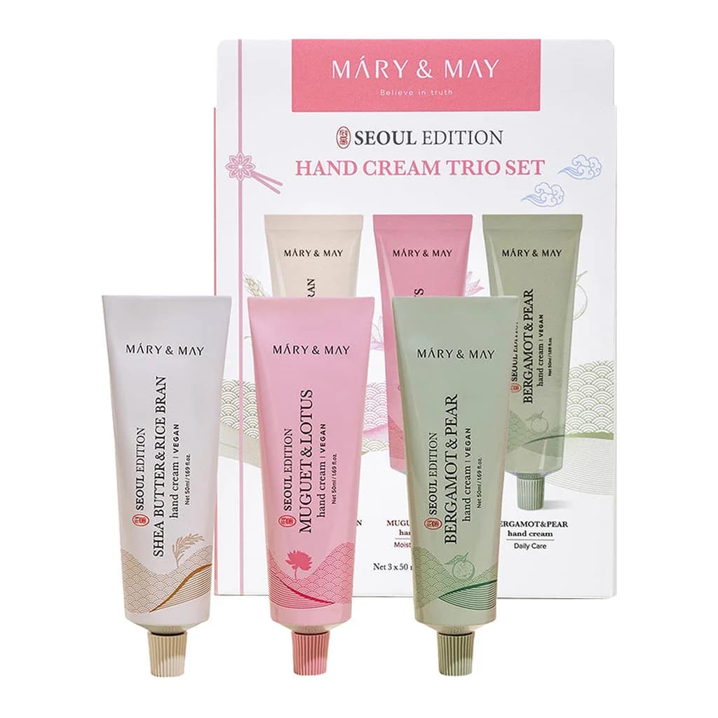 Mary&May Seoul Edition Hand Cream Trio Set
