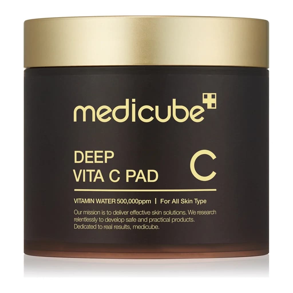 medicube Deep Vita C Pad intense revitalising pads to brighten and smooth the skin