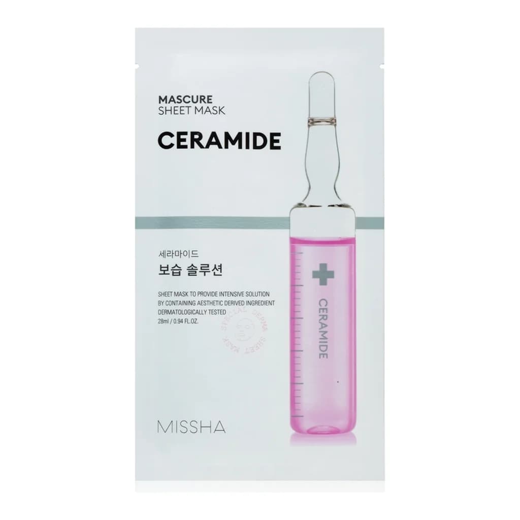 Missha Mascure Ceramide nourishing sheet mask