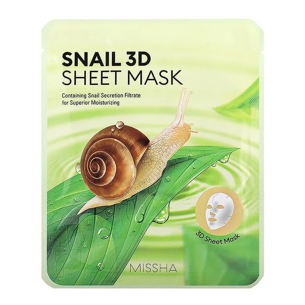 Missha Snail 3D Sheet Mask