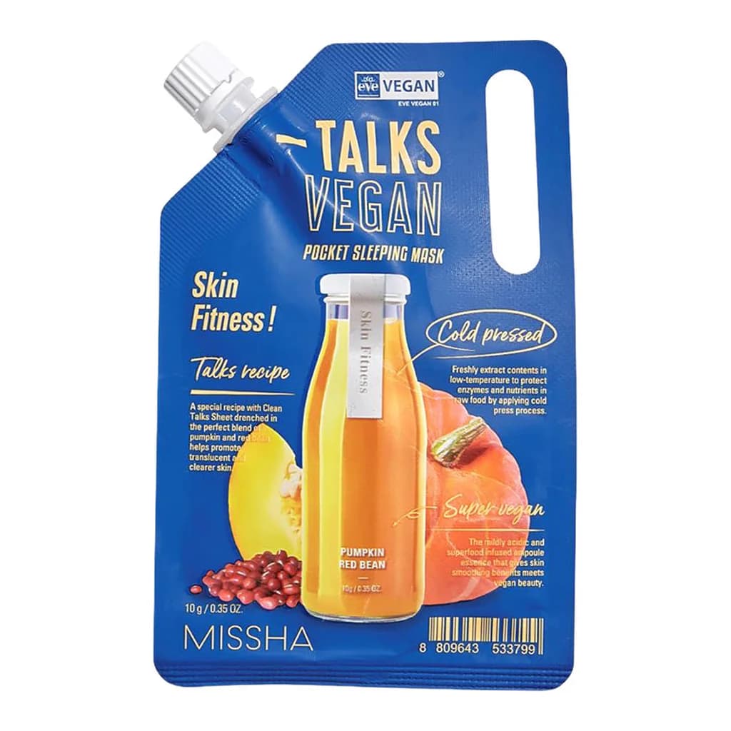 Missha Talks Vegan Squeeze Pocket Sleeping Mask