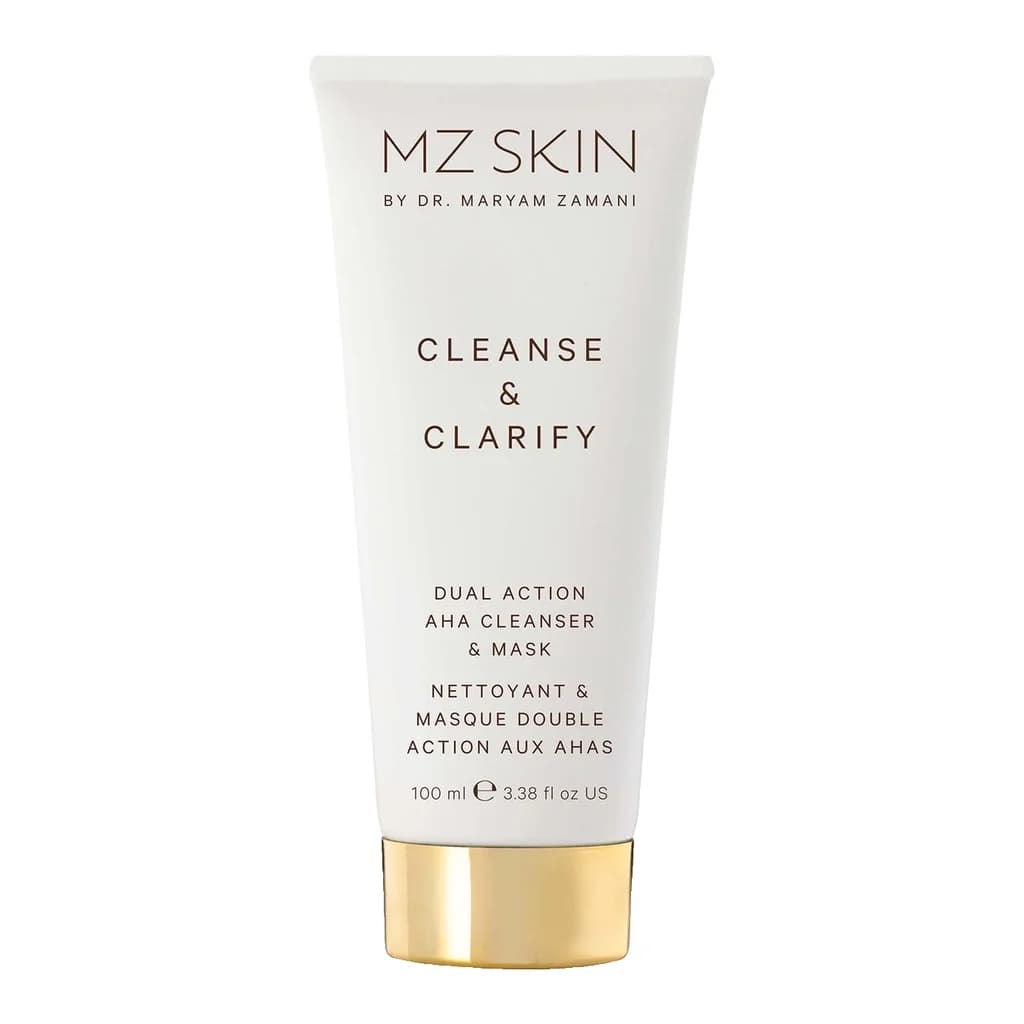 MZ Skin Cleanse & Clarify Dual Action AHA Cleanser and Mask