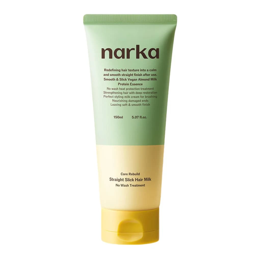 Narka Core Rebuild Straight Slick Hair Milk