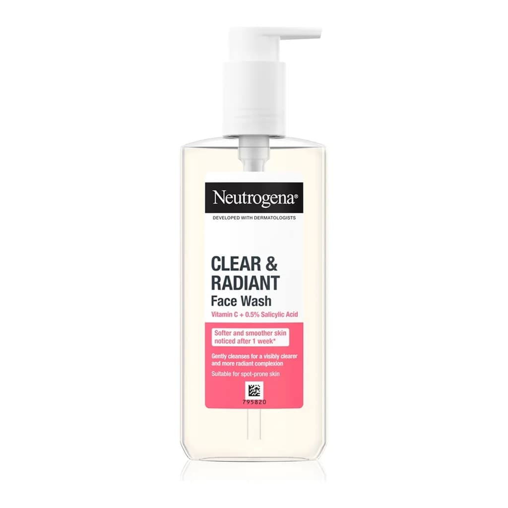 Neutrogena Clear & Radiant cleansing gel