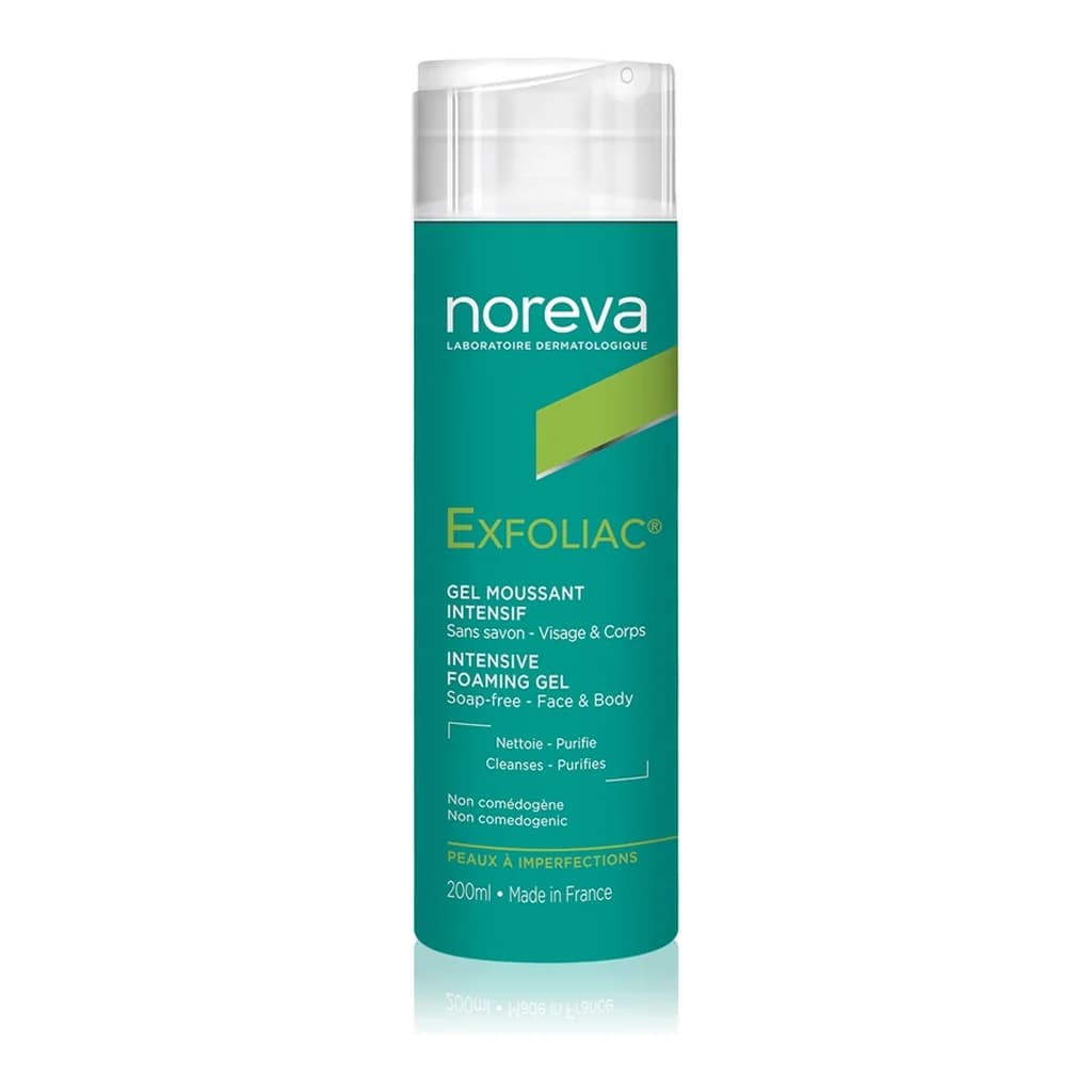 Noreva Exfoliac Intensive Foaming Gel purifying foam gel to treat skin imperfections